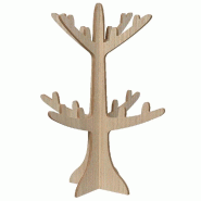 Présentoir arbre à décorer en bois H58cm