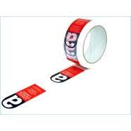 Ruban adhésif PP hot melt 28 µ 48mm x 66M Blanc imp 2 coul AMIANTE - Réf RAMI50 Ruban adhésif PP hot melt 28 µ 48mm x 66M Blanc imp 2 coul AMIANTE - Réf RAMI50