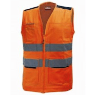 U-Power - Gilet multi fonctions orange haute visibilité SMART Orange Taille 3XL - XXXL orange 8033546385104 U-Power - Gilet multi fonctions orange haute visibilité SMART Orange Taille 3XL - XXXL orange 8033546385104