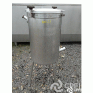Bac de lancement 100 L - BNC025 - Construction tout inox avec couvercle et sonde de température