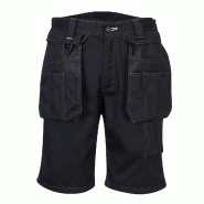 Bermuda de Travail Multipoches PW345 Portwest - Noir / R / 36 Bermuda de Travail Multipoches PW345 Portwest - Noir / R / 36