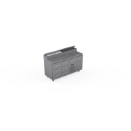 Comptoir réfrigéré en acier inoxydable - 1600 × 660 × 900 mm - CST-16-3303 Comptoir réfrigéré en acier inoxydable - 1600 × 660 × 900 mm - CST-16-3303