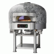 Fours à pizza professionnel à gaz avec sole chauffée - Morello Forni FGR110 - Coupole Mosaïque Fours à pizza professionnel à gaz avec sole chauffée - Morello Forni FGR110 - Coupole Mosaïque