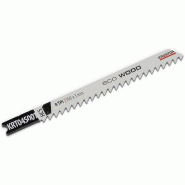 Lot de 2 lames de scie sauteuse, long. 100 mm, 8 tpi - pas de 3 mm, fixation en forme de U - 5400338046278
