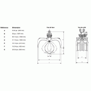 Pince de tri  séries utilisation multiple 5509mul avec rotateur rt-252 rotobec