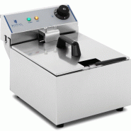Royal Catering - Royal Catering Friteuse Électrique De Restaurant Simple Professionnelle RCEF-10EY-ECO (3 200 W, Volume Total: 10 l/Huile: 5,3 l, - i