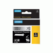 Ruban en polyester DYMO RHINO métallique, 12 mm x 5,5 m - 0071701184863