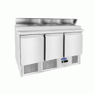 Saladette réfrigérée 7GN1/6 + 1GN1/9 positive 3 portes 380L ATOSA