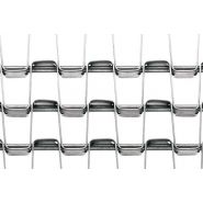 Type ondulé - bandes transporteuses métalliques - fratelli mariani - diametre 2.8 à 4 mm