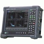 Analyseur de vibrations FFT multivoies portatif - 2 ou 4 voies - Ecran tactile de 10,4