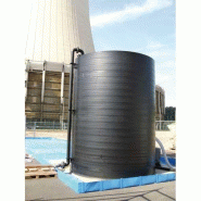 Bac de rétention souple volume 2180 l - Gamme ECO - avec bâche de protection