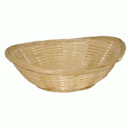 Corbeille à pain en osier ovale | Olympia - Y571