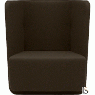 Fauteuil Softline Basket- 1 place - Feld marron 849, Standard