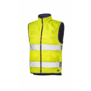 Gilet haute visibilité jaune fluo/gris t2xl - diadora spa - 702.170747.Xxl c6191 - 649727