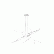 Lustre LED moderne Top Light Tornado 69W 4450LM 1163/S80 Blanc - blanc 8056039141087