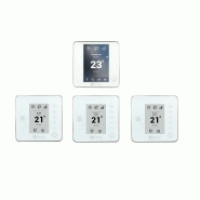 PACK THERMOSTATS BLUE THINK RADIO AIRZONE BLANC 4 ZONES PACK THERMOSTATS BLUE THINK RADIO AIRZONE BLANC 4 ZONES