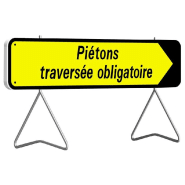 Panneaux Taliasign KD à flêche amovible 1000x300 mm classe 1 Indications Temporaires - PNTLGLV1KD-TL01/TO_0