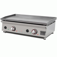 Plancha électrique de 80 cm en acier laminé de 6 mm 80PELN d'Arilex. Arilex - G80PELN