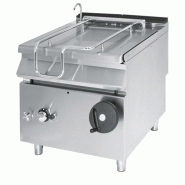Sauteuse basculante gaz cuve inox avec capacité 120 l puissance 24 kw - PVS90120BRGI