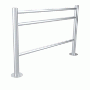 Barrière Lizel - Tête Bombée en Inox 304 ou 316 - 1,5M - Résistance à la corrosion et aux chocs