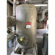 Cuve piège à vide inox 1000 litres d'occasion