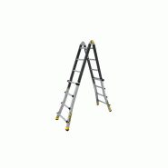 Echelle pliante telescopique tt4 4x4 barreaux Echelle pliante telescopique tt4 4x4 barreaux