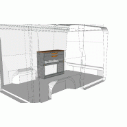 Etabli v2 toute hauteur l.1016 x h.900 - u162230