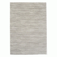 HENDI Set de table, motif géométrique - set, Argent, 6 u., 450x300mm - argenté plastique 597941