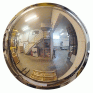 Miroir industrie et logistique – ½ sphere verticale