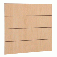 Panneau rainuré R30 L120xP120cm épaisseur 18mm - érable