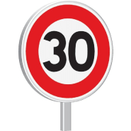 Panneaux permanents Taliasign B 450 mm classe 1 - PPTLGLV1B143-TL01_0