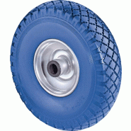 Roue en polyuréthane D. De la roue 260 mm cap. Charge 160 kg jante antipanne en acier rainuré BS ROLLEN Roue en polyuréthane D. De la roue 260 mm cap. Charge 160 kg jante antipanne en acier rainuré BS ROLLEN