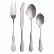 San Ignacio - Set de 16 couverts en acier inoxydable - argenté inox Q4847