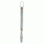 Schneider - Thermomètre, +80 à +220 °C - transparent métal 160003