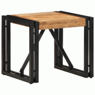 VidaXL Table basse 40x40x35 cm bois massif acacia Modèle Signature Royale - 4016684