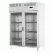 Armoire frigorifique 2 portes en verre 530x650 gn 2/1 o 400x600 - 1400x820x2010 mm - 380 W 230/1V - 72699509 Eurast - gris inox 72699509 Armoire frigorifique 2 portes en verre 530x650 gn 2/1 o 400x600 - 1400x820x2010 mm - 380 W 230/1V - 72699509 Eurast - gris inox 72699509