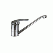 Gasfrit - Robinet Mitigeur Monocommande de Comptoir, 2 Arrivées d’Eau - gris inox GF2
