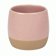 In Situ - Gobelet Séréna en grès Rose Poudré 20 cl diamètre 6,8 cm - boite de 6 - rose Grès 051654