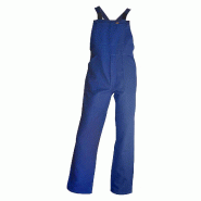 LMA WORKWEAR 1880 Cotte À Bretelles De Travail Bastaing - Bleu Bugatti L - 4 - L bleu textile 3473830037640_0
