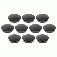 Magnetoplan Discofix aimant rond "standard", noir - noir 1664212