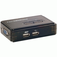 Pocket switch kvm vga/usb 2 ports avec cables 52272