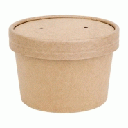 Pots à soupe compostables en pla fiesta green 98 mm (x500) Pots à soupe compostables en pla fiesta green 98 mm (x500)