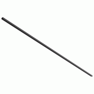 Rail noir avec système coulissant avec butee L 300cm