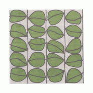 Serviettes, 3 plis pliage ¼ 33 cm x 33 cm "Svea" (200 unités) PAPSTAR - vert papier 89205