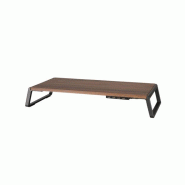 Support moniteur en bois Standup avec hub USB
