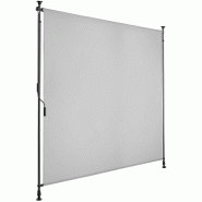 Tectake Store banne TAIJA avec manivelle - 150 x 310 cm, gris clair - 406156 - gris multi-matériau 406156 Tectake Store banne TAIJA avec manivelle - 150 x 310 cm, gris clair - 406156 - gris multi-matériau 406156