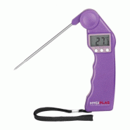 Thermomètre PRO à sonde repliable violet