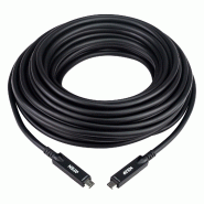 ATEN UE3415F Câble optique actif USB-C Ultra HD, noir, 15 m
