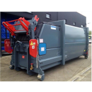 Machine de compaction hydraulique avec capacité d'absorption de 138 m³/h