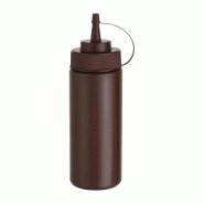 Distributeur de sauce Vogue marron - 350 ml